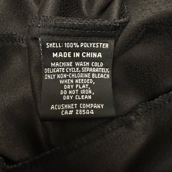 Footjoy Dryjoys Cool Conditions Soft Shell Golf Jacket Men’s Large Gray/Black - Picture 8 of 8